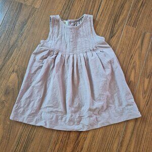 Little Girls Size 2T Ira Loves Mae Linen Smock Dress